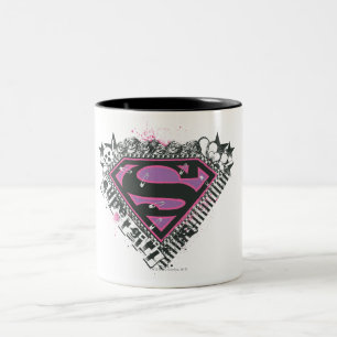 Tasse 2 Couleurs Logo Supergirl Pins