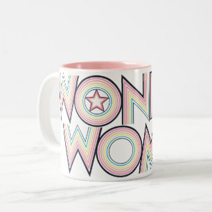 Tasse 2 Couleurs Logo Wonder Woman Rainbow