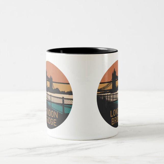 Tasse 2 Couleurs London Bridge (Centre)