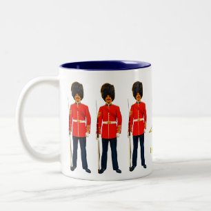 Tasse 2 Couleurs Londres, Angleterre Couronne et Yeomen Warders