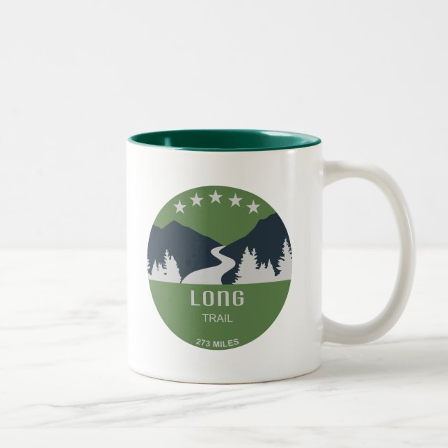 Tasse 2 Couleurs Long Trail Vermont (Droit)
