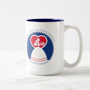 Tasse 2 Couleurs L'or de lune de mariage des Tasse-Imbéciles de