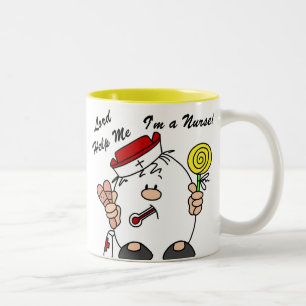 Tasse 2 Couleurs Lord Aidez-moi Je suis infirmière
