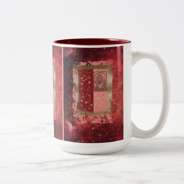 Tasse 2 Couleurs Lord Shiva - Mug, Coupe (Droit)