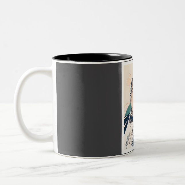 Tasse 2 Couleurs Louis Armstrong (Gauche)