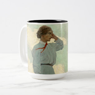 Tasse 2 Couleurs Louise sur l'une des collines de Barren par N. C.