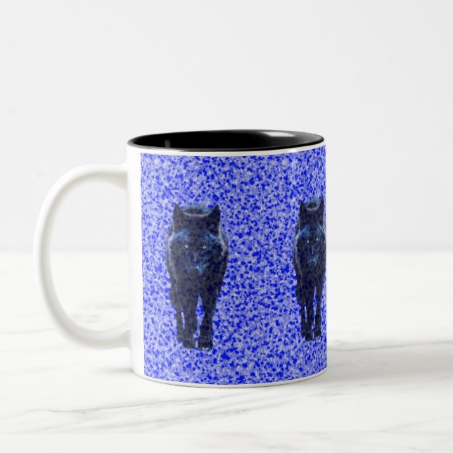 Tasse 2 Couleurs Loup de mouton (Gauche)