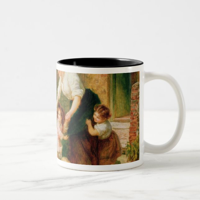 Tasse 2 Couleurs L'ours de danse (Droit)