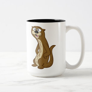 Tasse 2 Couleurs Loutre de Rick   Reggie de garde forestière