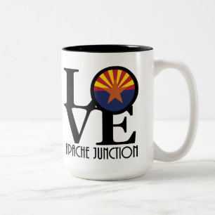 Tasse 2 Couleurs LOVE Apache Junction 15oz