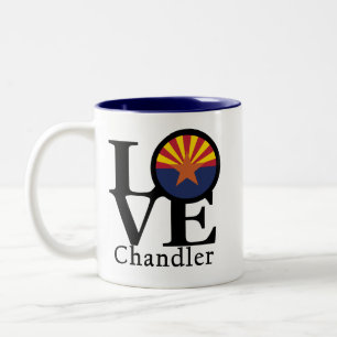 Tasse 2 Couleurs LOVE Chandler Arizona