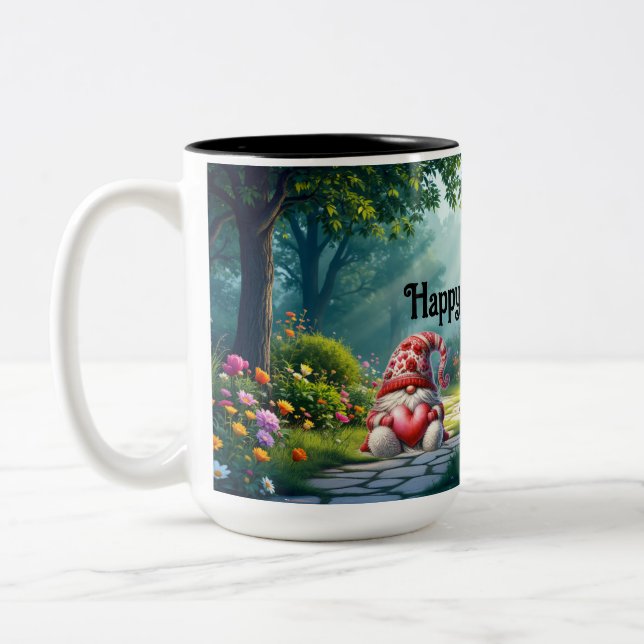 Tasse 2 Couleurs Love Gnome en céramique (Gauche)