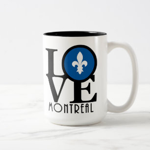Tasse 2 Couleurs LOVE Montréal 15oz