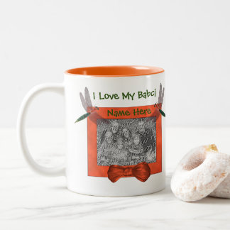Tasse 2 Couleurs Love My Babci Dragonfly Polonaise grand-mère
