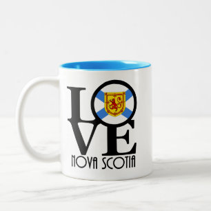 Tasse 2 Couleurs LOVE Nova Scotia Canada