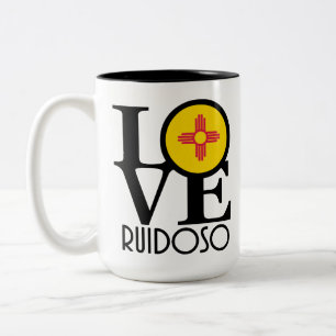 Tasse 2 Couleurs LOVE Ruidoso, NM 15oz