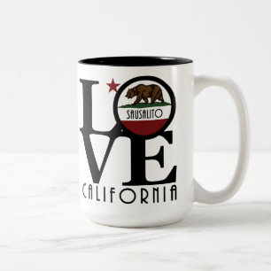 Tasse 2 Couleurs LOVE Sausalito 15oz