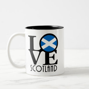 Tasse 2 Couleurs LOVE Scotland 11oz