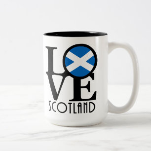 Tasse 2 Couleurs LOVE Scotland 15oz