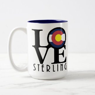 Tasse 2 Couleurs LOVE Sterling Colorado 15oz