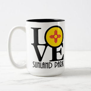 Tasse 2 Couleurs LOVE Sunland Park 15oz