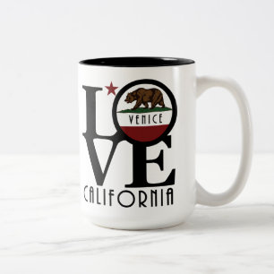Tasse 2 Couleurs LOVE Venice California 15oz