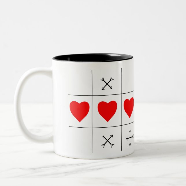 TASSE 2 COULEURS LOVE WINS XOXO (Gauche)