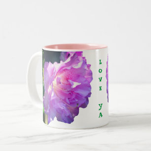 Tasse 2 Couleurs Love Ya Rose Azalea Flower