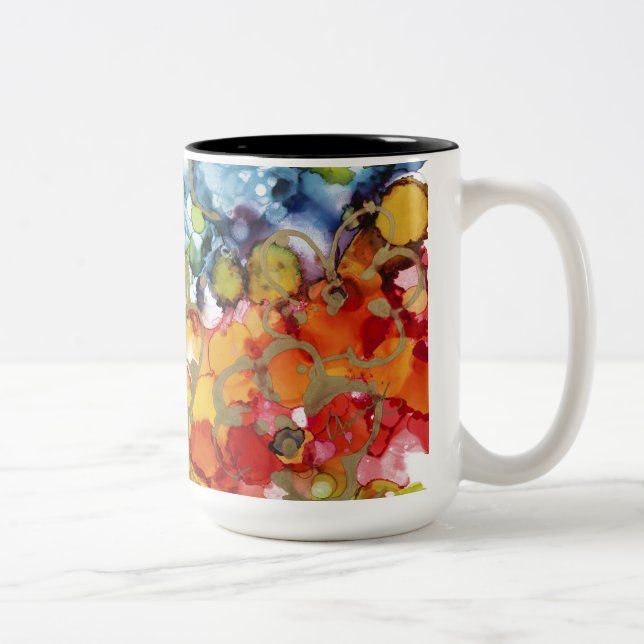 Tasse 2 Couleurs Lovitude dans la boue de couleur (Droit)