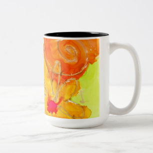 Tasse 2 Couleurs Lovitude De La Boue De Café Soyez Gras