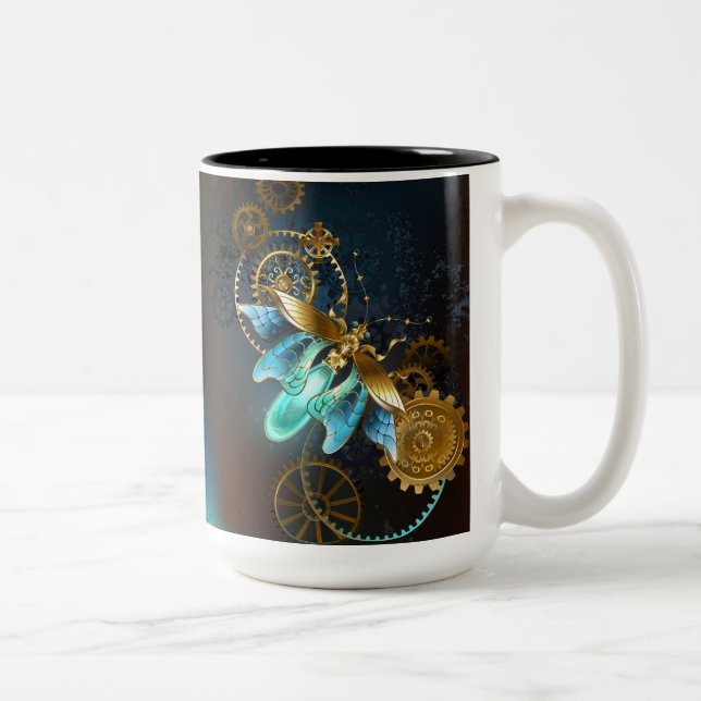 Tasse 2 Couleurs Luciole de vapeur (Droit)