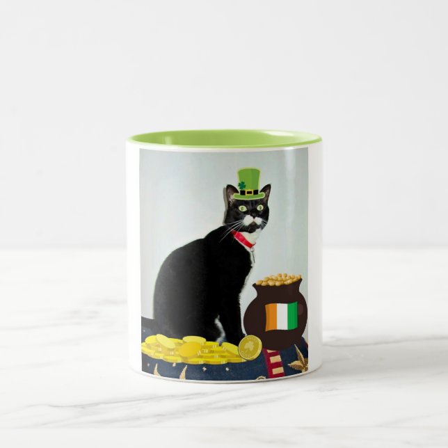 Tasse 2 Couleurs Lucky Irish (Centre)