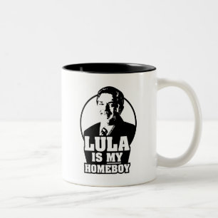Tasse 2 Couleurs Lula da Silva est mon homeboy !
