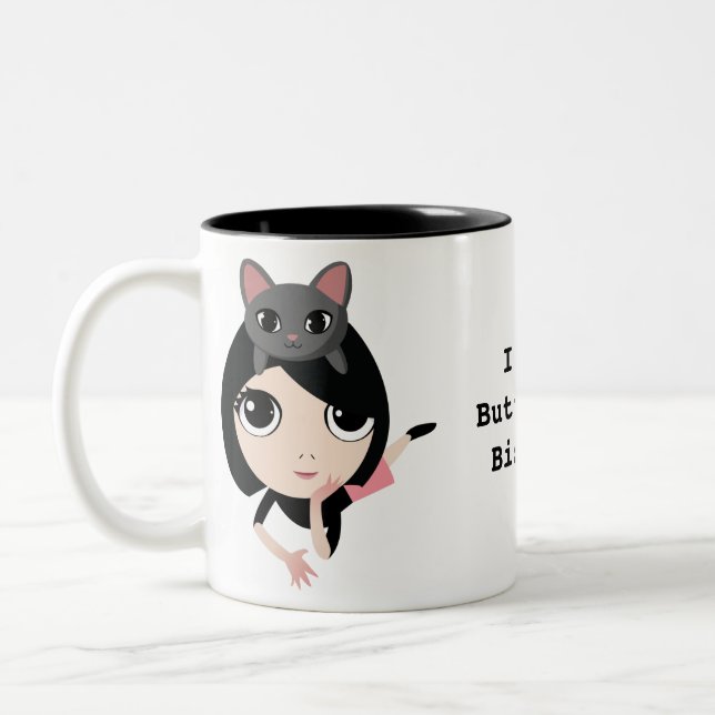 Tasse 2 Couleurs Lulu et nouille (Gauche)
