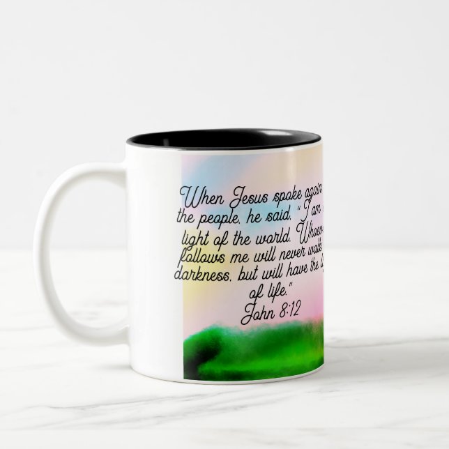 Tasse 2 Couleurs lumière de Jésus  (Gauche)