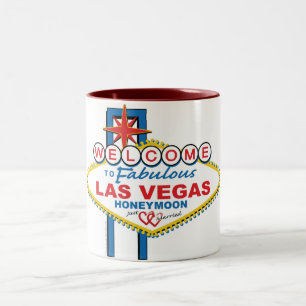 Tasse 2 Couleurs Lune de miel de Las Vegas
