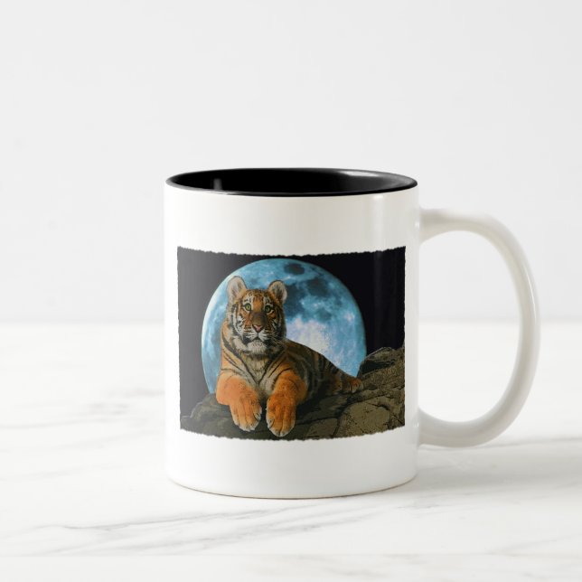TASSE 2 COULEURS LUNE DE TIGRE (Droit)