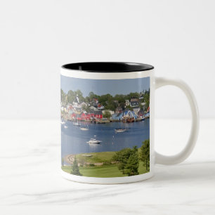 Tasse 2 Couleurs Lunenberg, Nouvelle-Écosse, Canada.