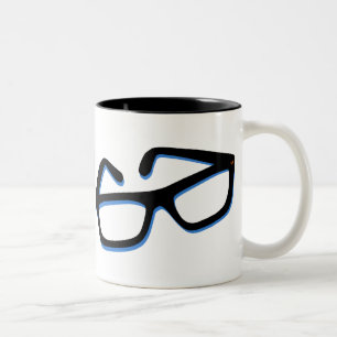Tasse 2 Couleurs Lunettes de nerd cool