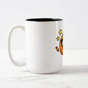 Tasse 2 Couleurs Lunettes de soleil citrouille d'Halloween
