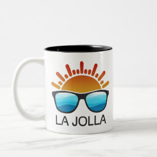 Tasse 2 Couleurs Lunettes de soleil La Jolla Californie