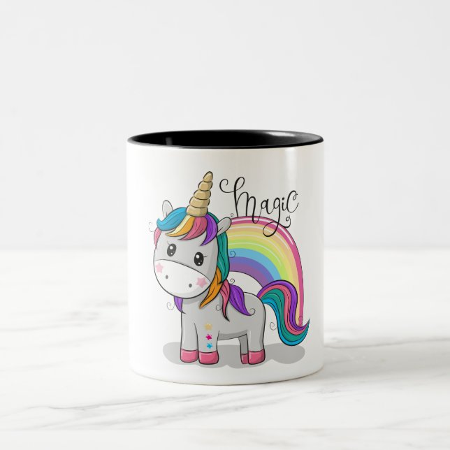 Tasse 2 Couleurs L'Unicorne des licornes (Centre)