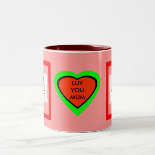 TASSE 2 COULEURS LUV VOUS MAMAN
