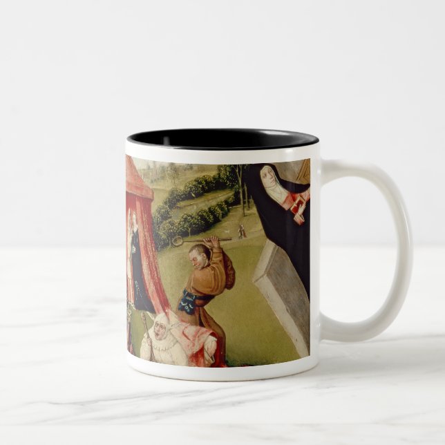 Tasse 2 Couleurs Luxe, détail du Tableau des sept (Droit)