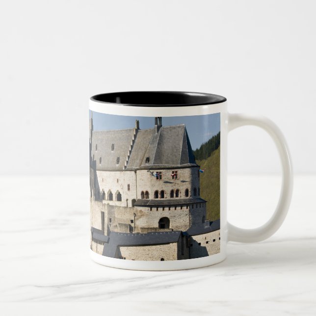 Tasse 2 Couleurs Luxembourg, Vianden. Château de Vianden (b. 15e (Droit)