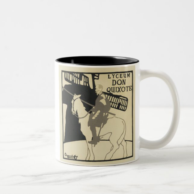 Tasse 2 Couleurs Lyceum Don Quichotte, Le Beggarstaff (Droit)