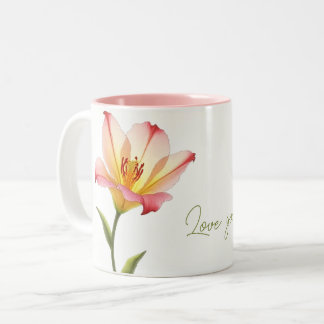 Tasse 2 Couleurs Lys d'affection croustillants