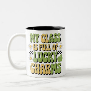 Tasse 2 Couleurs Ma Classe Est Pleine De Charmes Chanceux Professeu