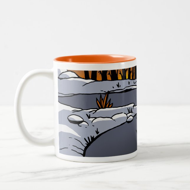 Tasse 2 Couleurs Ma fursona (Gauche)