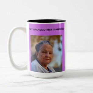 TASSE 2 COULEURS MA GRAND-MÈRE EST INCROYABLE